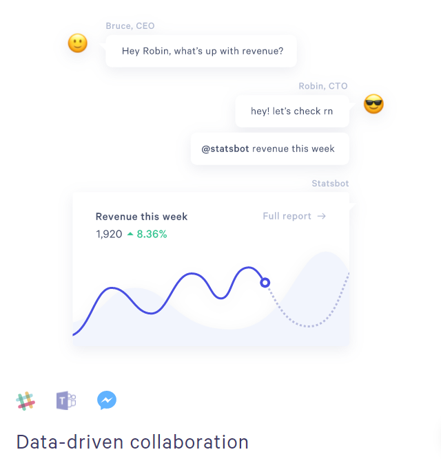 Statsbot for statistics automation