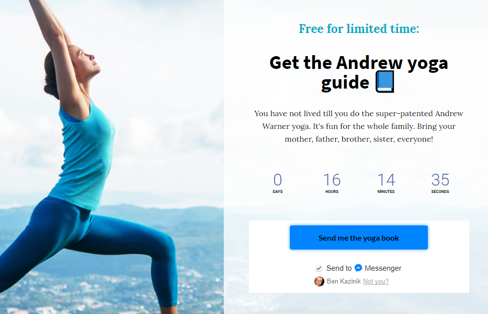 Facebook messenger marketing automation