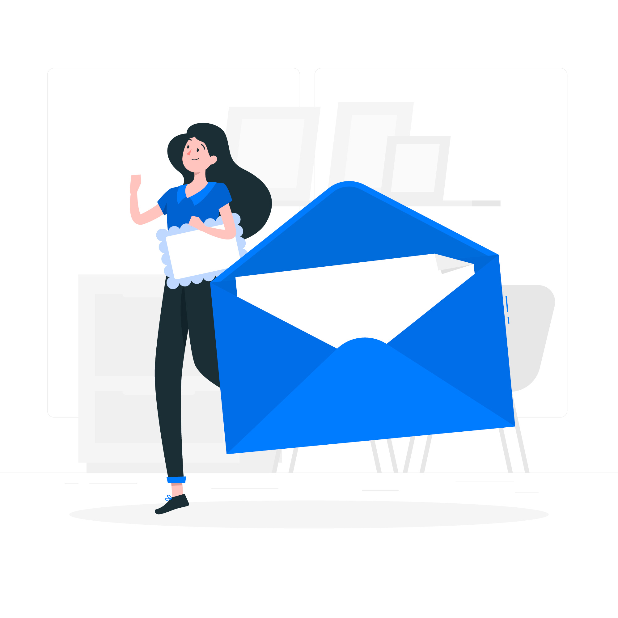 Getting mail keeps your team positive
