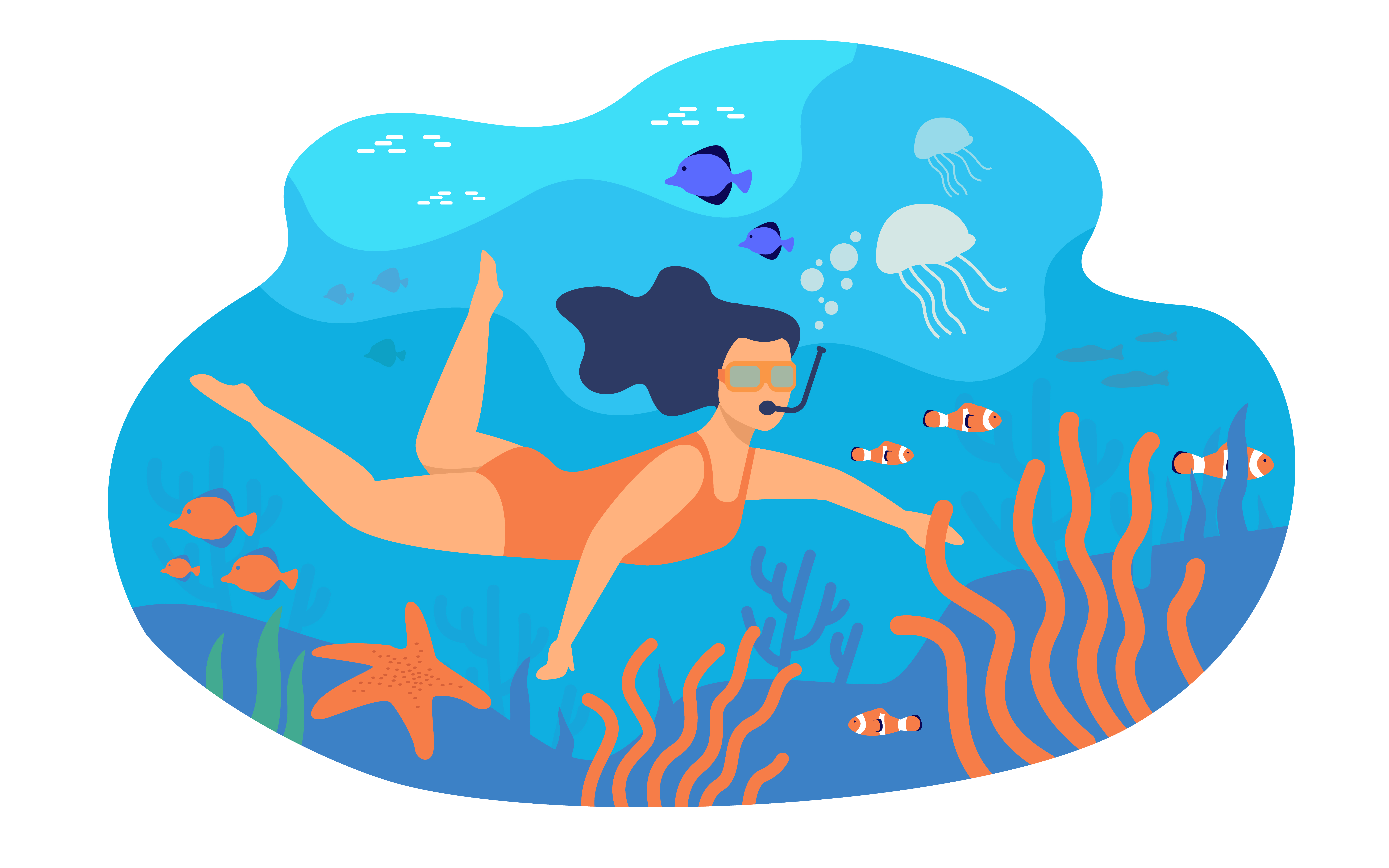 Just keep swimming - Stay positive